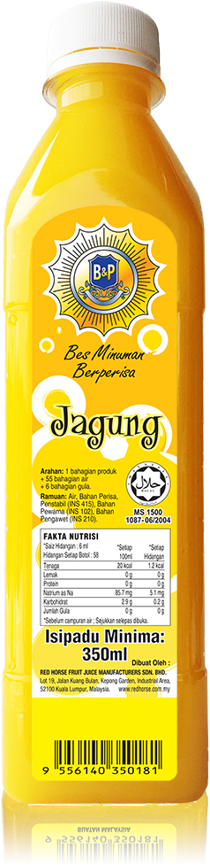 B&P Bes Minuman Berperisa Jagung 350ml