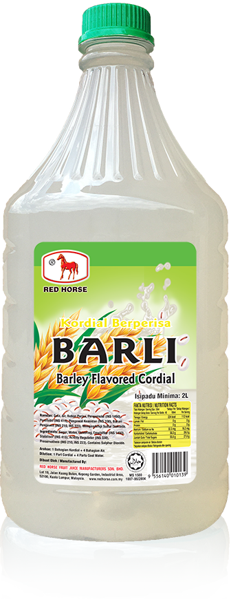 Red Horse Barley Cordial 2L