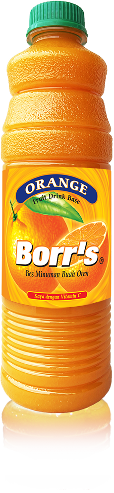 Borr's Orange Concentrated Fruit Drink Base 1020ml
