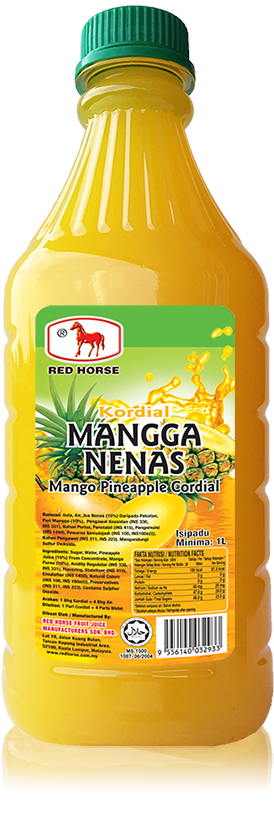 RH Mangga Nenas Kordial 1L