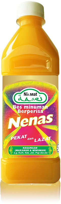 Ni&mat Bes Minuman Berperisa Nenas 454ml