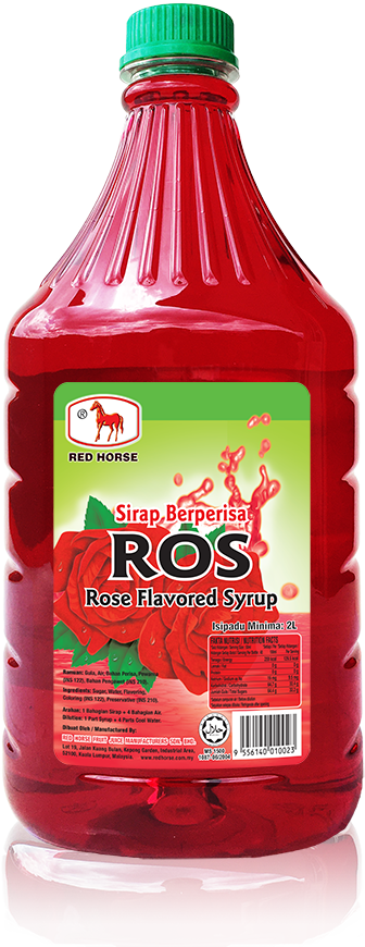 Red Horse Rose Syrup 2L