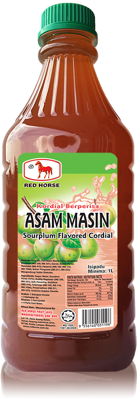 RH Asam Masin Kordial 1L