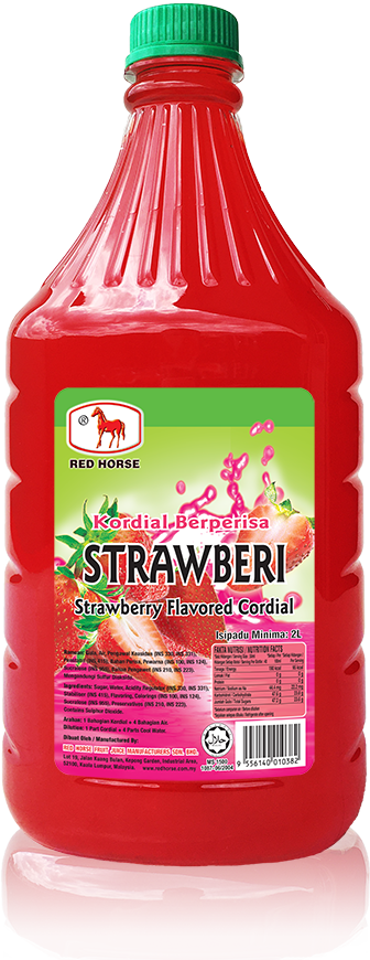 RH Strawberi Berperisa Kordial 2L